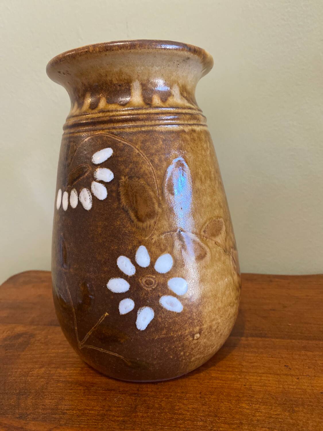 Vintage vase "the wheel"