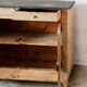 Parisian buffet in raw wood "peach"