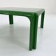 Table basse Arcadia 80 Verte par Vico Magistretti pour Artemide, 1970