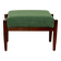Edmund Homa stool green seat - boucle