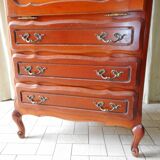 Louis xv-style secretary in cherry