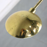 Vintage golden arc table lamp from meblo, 80s