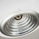 Black and white ceiling lamp, by Pier Giacomo and Achille Castiglioni for Flos 1965