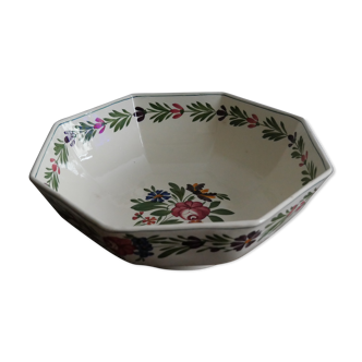 Salad bowl Sarreguemines model Rusticana