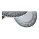 Set of 7 Terre de fer plates