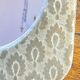 Velvet tabletop mirror