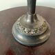 Bougeoir, silver metal candelabra