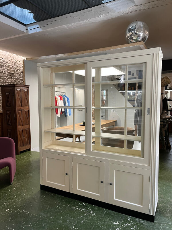 Meuble Vitrine d’atelier 1950