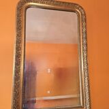 Antique gilded mirror