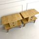 Pair of Art Deco bedside tables