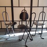 Italian chairs, 80s.