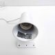 Spot lamp with clamp Lita metal white