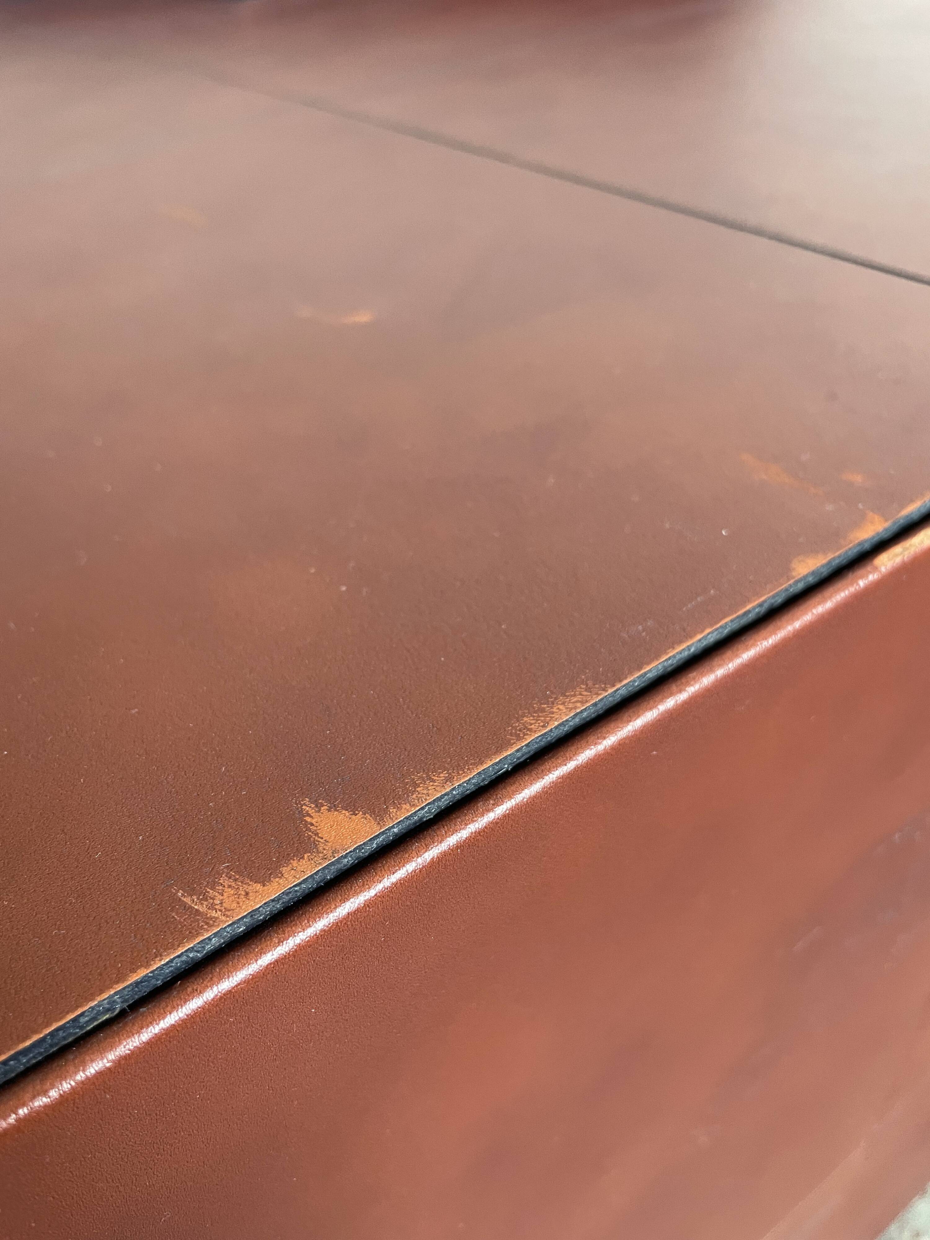 Bureau C.e.o. cube conçu par Lella & Massimo Vignelli pour Poltrona Frau, italie années 1990