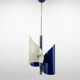 Italian Asymetrical Space Age Chandelier 1970's
