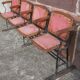 4 seater cinema bench