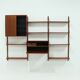Royal System teak wall unit by Poul Cadovius for Cado Denmark, 1960's