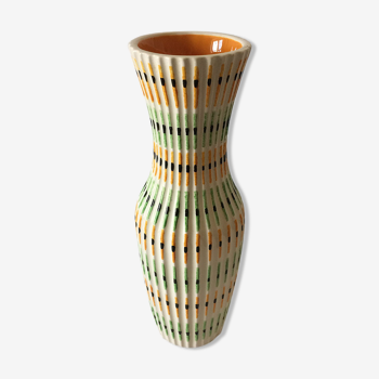 Saint-Clément vintage ceramic vase, 1960s