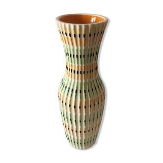 Saint-Clément vintage ceramic vase, 1960s