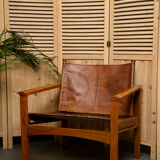 Safari armchair by michel arnoult 1960