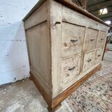 Trade furniture, workshop with large drawers