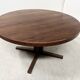 Scandinavian dining table in rosewood veneer "by John MORTENSEN"