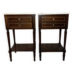 Paire de deux tables