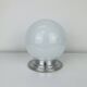 Applique boule opaline art déco, plafonnier