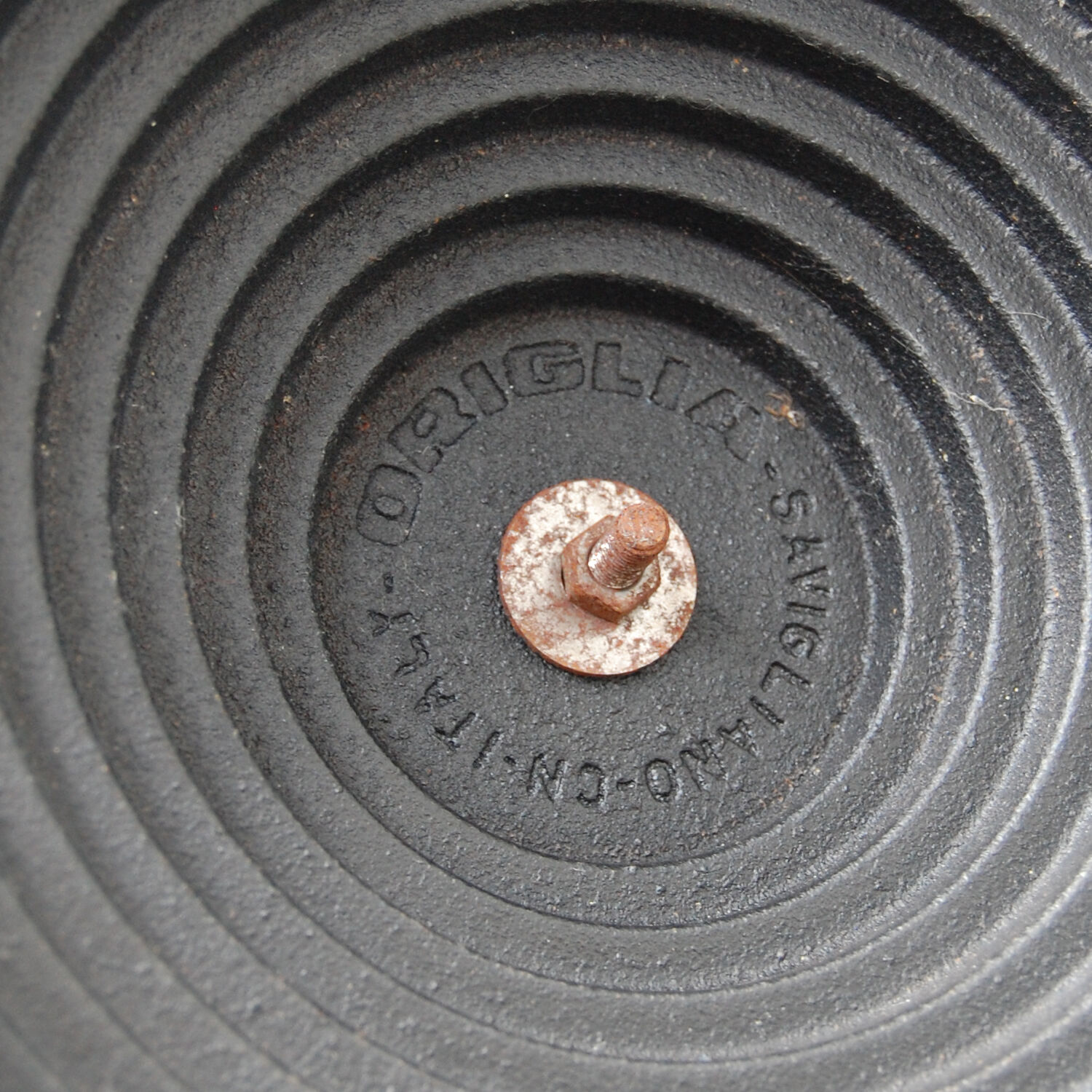 Post-modern vintage umbrella holder Origlia Italy 1980s