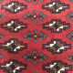 Tapis style persan 85x66 rouge