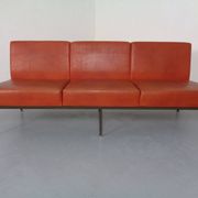 Minimalist 2-Seater and 3-Seater Bench, Germany, 1960s, Set of 2