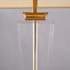 Paire de lampes de table Hollywood Regency lucite 1970 France
