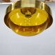 UFO pendant lamp from the space age by Kamenický Šenov, Czechoslovakia, 1970s.