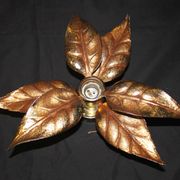 Applique florale de Willy Daro, style Hollywood Regency, 1970.