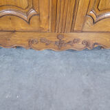 Small Louis XV wardrobe in solid oak