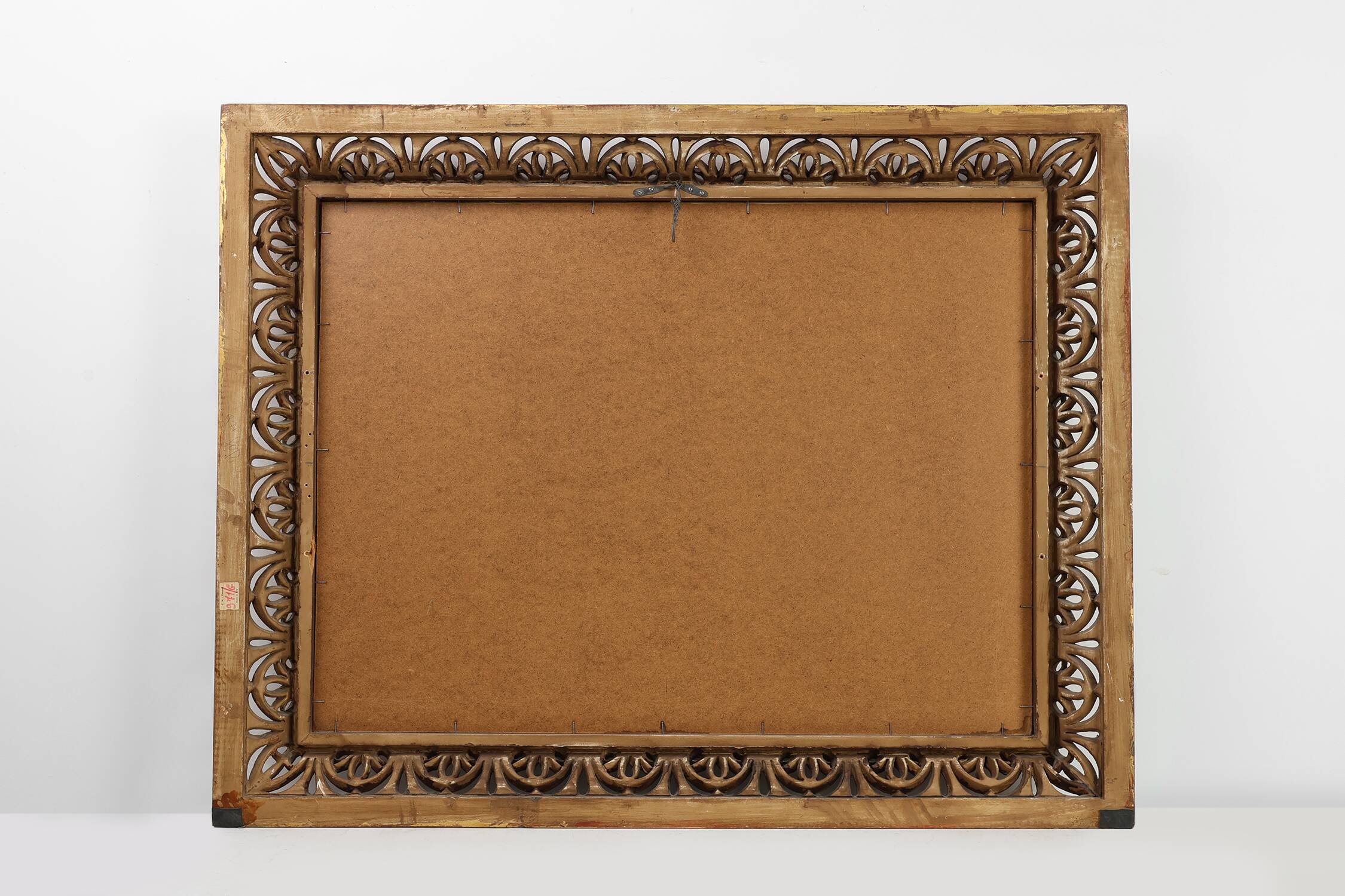 Baroque Revival Firenze Mirror in Carved Wood, Italy ca. 1960