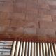 Woven wooden tray