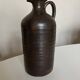 potter's pitcher vase in sandstone turned with coil Puisaye 1970