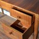 Midcentury Gordon Russell walnut and beech desk
