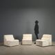 Modular armchairs Antelami Simon Gavina, design Kazuhide Takahama, 1970s
