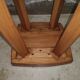 Vintage wooden bar stool