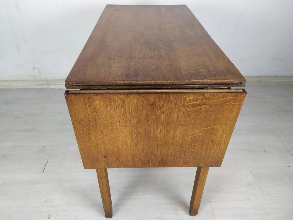 Oak industrial desk, 1930s