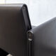 4 leather chairs model Giulietta by Afra and Tobia Scarpa for Meritalia italia 1988
