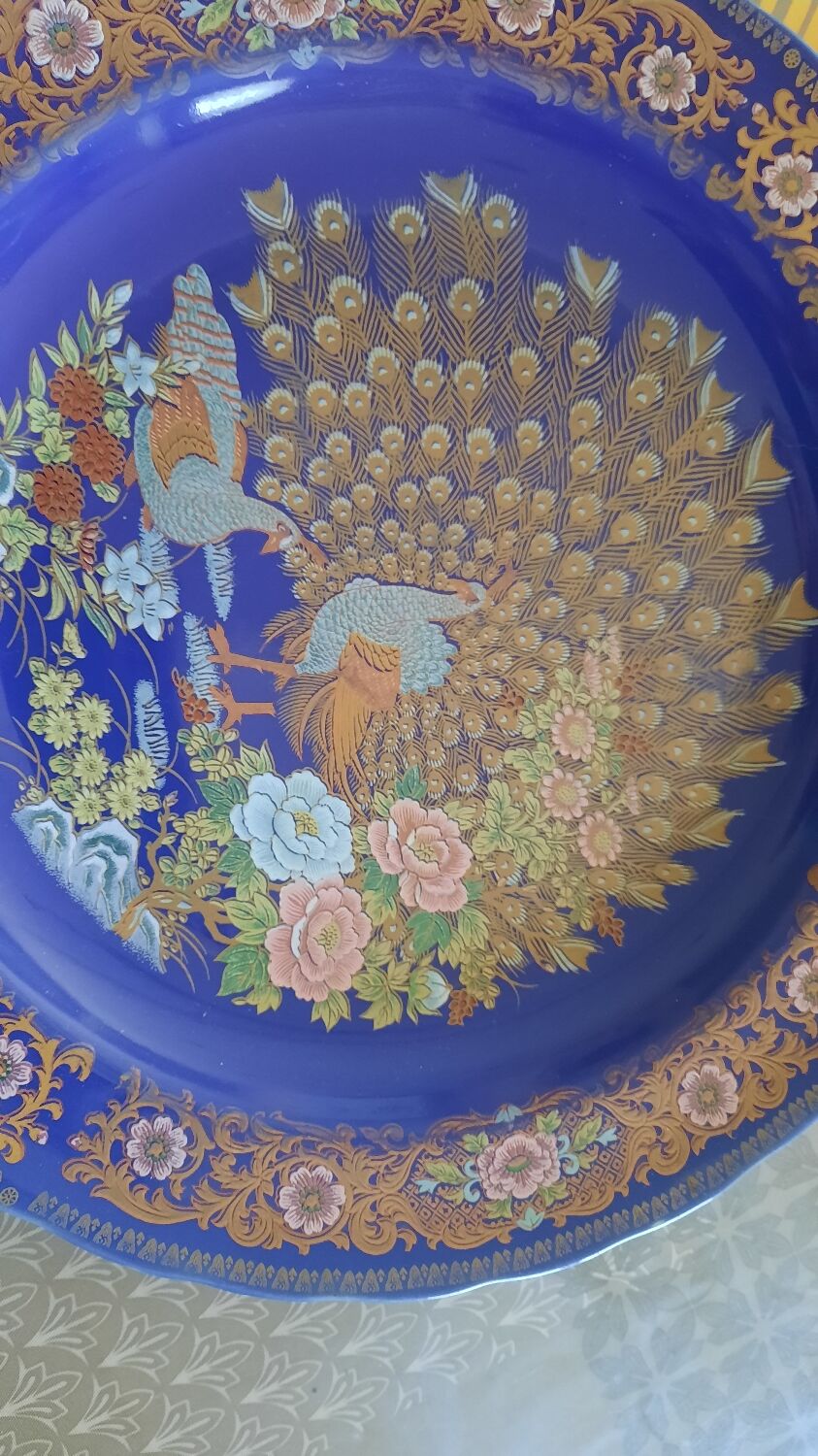 Large Moroccan tagine plate