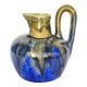 Ceramic Vase Gilbert Métainier (?) Iridescent Blue