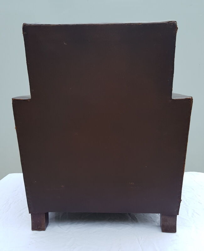 40s club chair, leather