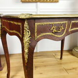 Desk flat time Napoleon III style Louis XV