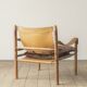 Fauteuil Sirocco en palissandre d'Arne Norell