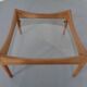 Modus Oak & Glass Table by Kristian Vedel for Soren Willadsen, 1963