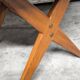 Vintage Scandinavian extendable teak table from the 1970s.