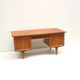 Vintage desk/executive desk with doors and drawers from the 1960s